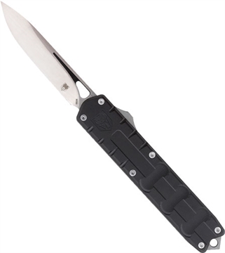 Picture of COBRATEC OTF ENFORCER BLACK 3.25" M390 DROP POINT CTEBLKM390DNS
