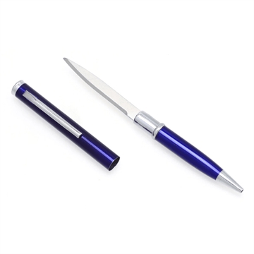 Picture of CobraTec CobraTec Pen Knife Fixed Blade Blue BLUPK 099654038888