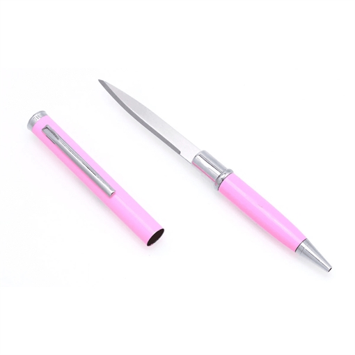 Picture of CobraTec CobraTec Pen Knife Fixed Blade Pink PKPK 099654041385