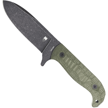 Picture of CobraTec CobraTec PSK Knife Black Dark Stonewash Fixed Blade OD Green Dark Stonewash CTPSKODGMCADSW 753389273014