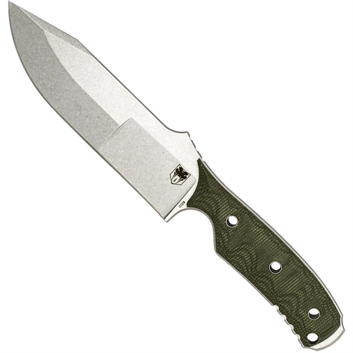 Picture of CobraTec CobraTec Recondo Fixed Blade Knife Fixed Blade OD Green/Satin Stonewash CTRCOMCODGSSW
