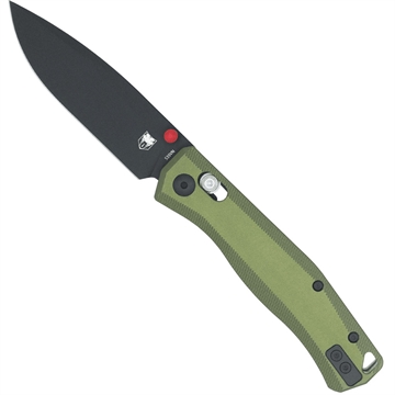 Picture of CobraTec CobraTec Regent S35VN Knife Folding Blade OD Green CTRGTODG 753389273052