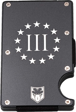 Picture of COBRATEC RFID 3 PERCENT ALUMINUM WALLET W/MONEY CLIP RFID3P