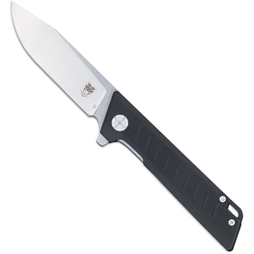 Picture of CobraTec CobraTec Riptide D2 Knife Folding Blade Black CTRTDD2BLK 753389272727