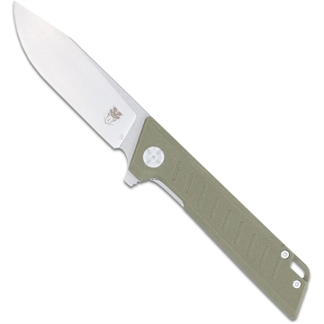 Picture of CobraTec CobraTec Riptide D2 Knife Folding Blade OD Green CTRTDD2ODG 753389272734
