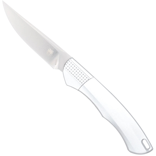 Picture of CobraTec CobraTec Savage Hidden Release Knife Folding Blade Silver CTSAVDNSM390 099654046175