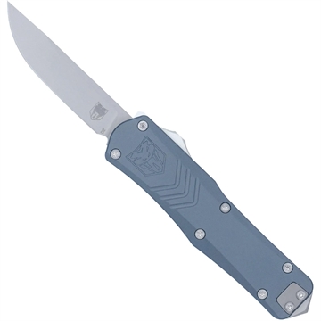 Picture of CobraTec CobraTec Small FS-X Gen-3 OTF Knife Dual Action OTF Blade Grey SGRYFS-XGEN3DNS 753389271331