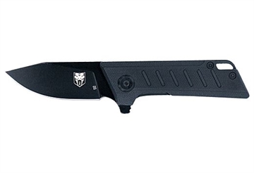 Picture of COBRATEC SMALL RIPTIDE FOLDER 2" BLACK/BLACK D2 BLADE SCTRTDD2BLK