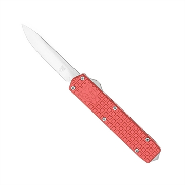 Picture of COBRATEC SMALL WARRIOR RED M390 DROP NON SERRATED SCTWRDM390DNS
