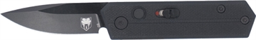 Picture of COBRATEC STINGER FOLDER 1.9" BLACK/BLACK D2 BLADE SD BUTTON CTSTRBLK