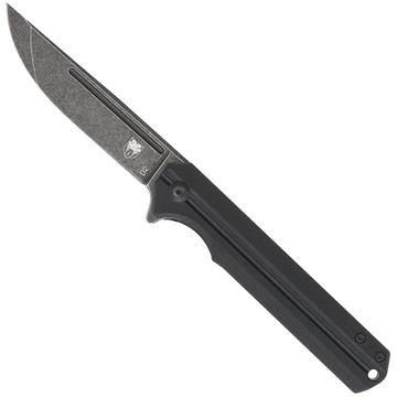 Picture of COBRATEC STREAMLINE BLACK G10 FOLDER 3.5" BLD CTBLKG10SL