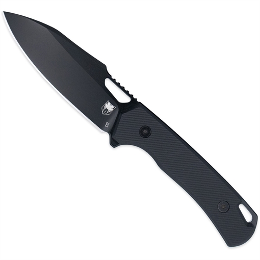 Picture of CobraTec CobraTec Wolverine Knife Fixed Blade Black CTFBWOLBLK 753389272673
