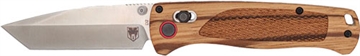 Picture of CobraTec CobraTec Zebrawood Bar Lock Tanto Blade Knife Folding Blade Zebrawood Silver CTZWDBLTNS