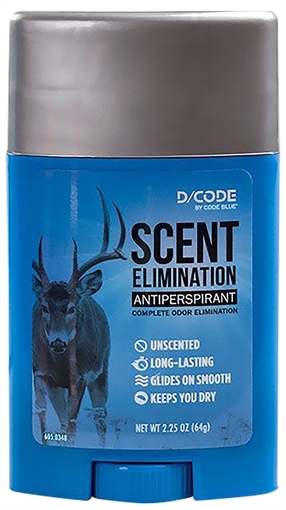 Picture of Code Blue Scent Elimination Antiperspirant Unscented 2.25 oz Stick OA1317