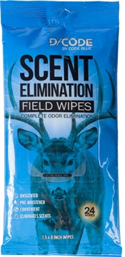 Picture of Code Blue D-Code Odor Eliminator Field Wipes OA1318
