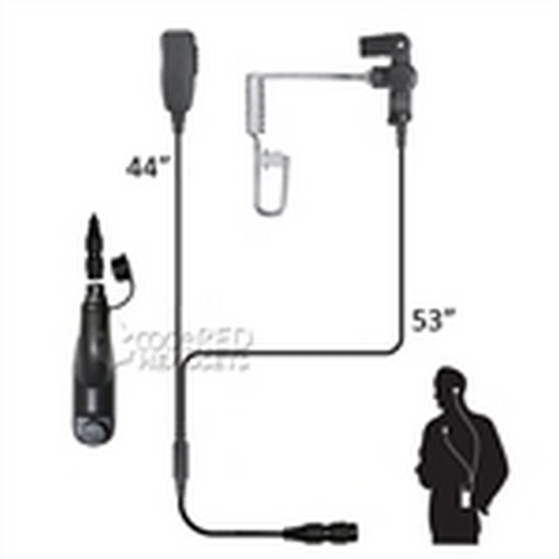 Picture of Code Red Headsets Investigator QD Patrol Kit Microphone Investigator-QD-M7