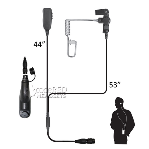 Picture of Code Red Headsets Investigator Two-Wire Microphone Investigator-M7