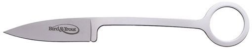 Picture of Cold Steel Bird & Trout 2.25" AUS-8A SS Plain Drop Point Bead Blasted Blade, 4.06" Bead Blasted AUS-8A SS Handle CS20BTJ