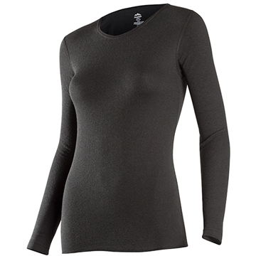 Picture of ColdPruf ColdPruf Women's Basic Crew Baselayer Black Medium 50AMDBK