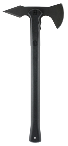 Picture of Cold Steel Trench Hawk, 19" Axe, Tomahawk, Plain Edge, 1055 Carbon/Black, Polypropylene/Black, Polypropylene Sheath CS-90PTH
