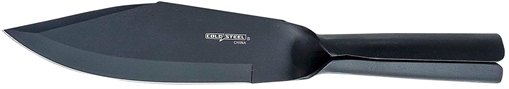Picture of Cold Steel Bushman Bowie, Fixed Blade Knife, Black, Plain Edge, Bowie, 7" Blade, SK-5 High Carbon, Black Handle, Includes Secure-Ex Sheath with Ferrocerium Fire Steel CS-95BBUSK