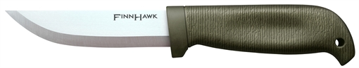 Picture of Cold Steel Finn Hawk, Fixed Blade Knife, 4", Clip Point, German 4116 Stainless, Polypropylene/Rubber Frame, Plain Edge, with Secure-Ex Sheath CS-20NPK CS20NPK