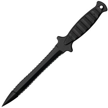 Picture of Cold Steel CS-92FMA FGX Wasp 7" Fixed Serrated Black Griv-Ex Blade & Handle CS92FMA