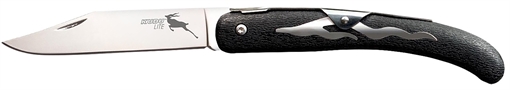 Picture of Cold Steel Kudu Lite 4.25" Folding Clip Point Plain Satin 5Cr15MoV SS Blade, 5.75" Black Textured Zy-Ex Handle CS20KJZ