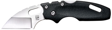 Picture of Cold Steel Tuff Lite Mini 2" Folding Sheepsfoot Plain 4034 SS Blade, 3" Black Griv-Ex Handle, Includes Pocket Clip CS20MT