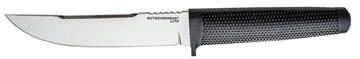 Picture of Cold Steel Outdoorsman Lite 6" Fixed Straight Back Plain 4116 Krupp SS Blade, 5" Black Textured Polypropylene/Kraton Handle CS20PHZ