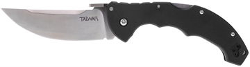 Picture of Cold Steel 4" Folding Straight Back Plain S35VN Blade 5.25" G10 Handle Includes Belt Clip CS21TTL