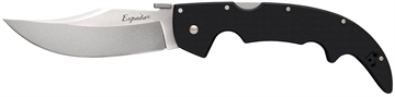 Picture of Cold Steel Espada Large 5.50" Folding Clip Point Plain S35VN SS Blade/6.75" Black w/Polished Bolsters G10 Handle Includes Belt Clip CS62MGD