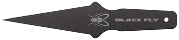 Picture of Cold Steel Black Fly Thrower Fixed Plain Black 1055 Carbon Steel Blade/Handle CS80STMA