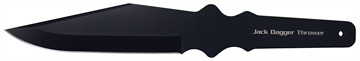 Picture of Cold Steel Jack Dagger Thrower 7.50" Fixed Plain Clip Point Black 1050 High Carbon CS80TJDZ