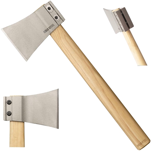 Picture of Cold Steel Professional Thrower 4" Blade 1055 Carbon Steel Blade American Hickory Handle 16" CS90AXA