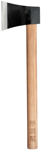 Picture of Cold Steel Axe Gang 4" Hatchet Plain 1055 Carbon Steel Blade American Hickory Handle 20.25" CS90AXG