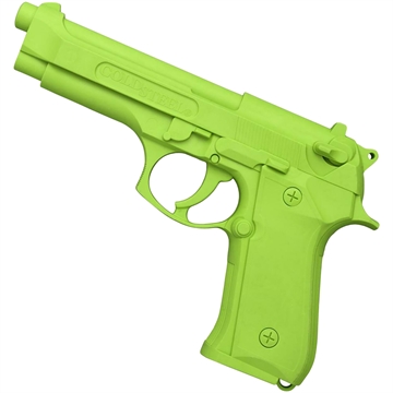 Picture of Cold Steel Model 92 Training Pistol Green Rubber 8.25" Long CS92RGB92Z