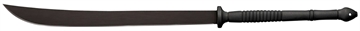 Picture of Cold Steel Thai 22" Black Matte Baked-On Anti Rust 1055 Carbon Steel Blade/ Flat, Oval Black w/Steel Guards Polypropylene Handle 36.50" Long Includes Sheath CS97THAMS