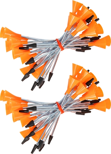 Picture of Cold Steel Broadhead Darts Orange/Silver .625" Diameter 50 Pieces CSB625M