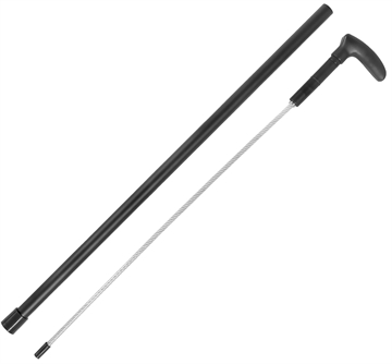 Picture of Cold Steel Cable Whip Cane Black Carbon w/Zinc Plating 32" OAL CSCN38CBL