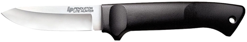 Picture of Cold Steel CS20SPH Pendleton Lite Hunter 3.63" Fixed Drop Point Plain Cryo Quenched 4116 SS Blade, 4.88" Black Polypropylene Handle CS20SPH CS-20SPH