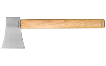 Picture of Cold Steel Competition Throwing Axe 4" Hatchet Plain 1055 Carbon Steel Blade American Hickory Handle 16" 90AXF