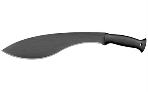 Picture of Cold Steel Kukri, Machete, 13" Machete, Machete, Plain Edge, 1055 Carbon/Black, Polypropylene/Black, Cordura Sheath CS-97KMS