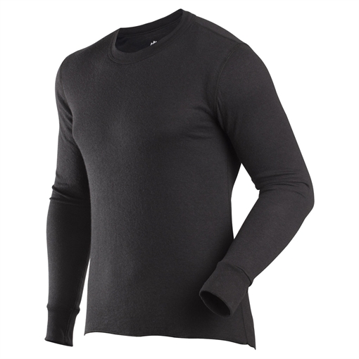 Picture of ColdPruf ColdPruf Basic Crew Black Large 90ABKLG