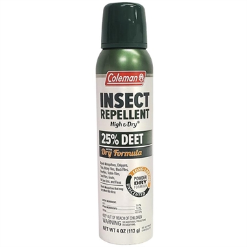 Picture of Coleman Coleman High & Dry Insect Repellent 4oz - 25% Deet 7514