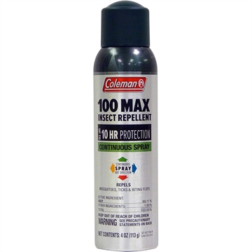 Picture of Coleman Coleman Max Insect Repellent 4oz - 100% Deet - Continuous Spray 7494