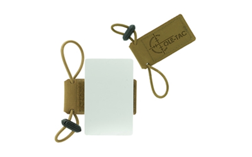 Picture of Cole-TAC Cheat Sheet V2, DOPE Card, Universal Fit, Coyote CH2002
