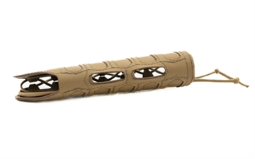 Picture of Cole-TAC SD Handguard Wrap with Slots, 6.5" Long, Fits on AR Style Rifles, Matte Finish, Coyote Brown HG202