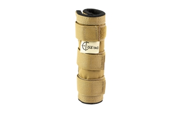 Picture of Cole-TAC Metal Python, Suppressor Cover, 6", Coyote Brown, Fits 1-2" Suppressors MP102