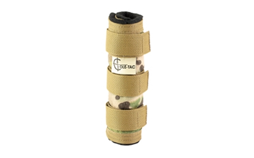 Picture of Cole-TAC Metal Python, Suppressor Cover, 6", Multicam, Fits 1-2" Suppressors MP103